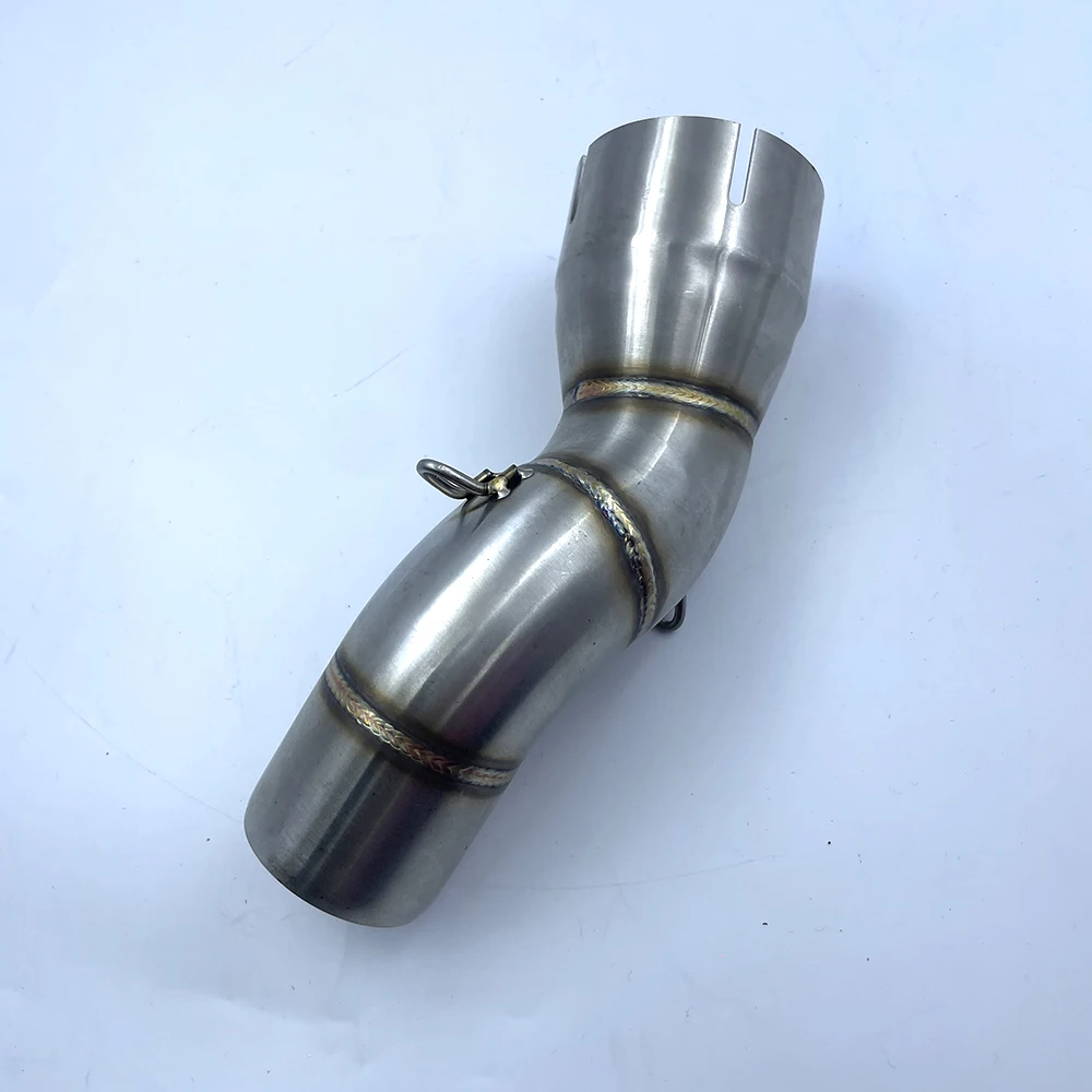 Performance Stainless Steel Link Tube Mid Middle Connect Pipe For BMW R1200GS ADV 2013 2014 2015 - 2019 Motorcycle Exhaust Pipe