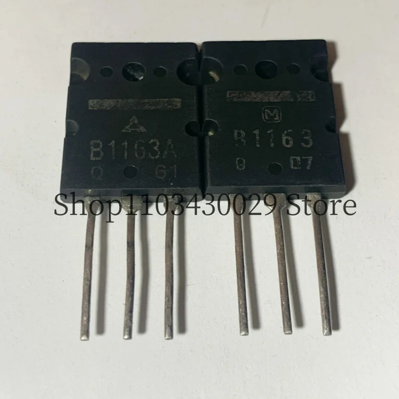 5 Paare (10 Stück) neues Original 2 sd1718 d1718 2 sb1163 b1163 TO-3PL 15a 180v pnp npn