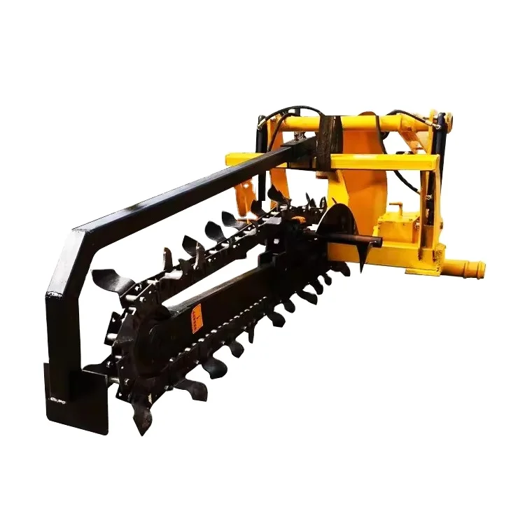 Factory Direct Sale China Heavy Duty Chain Trencher New  Engine Chain Trencher Machine