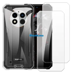 Oukitel G1 용 강화 유리 화면 보호기, 부드러운 케이스, 전신 보호, 2 팩