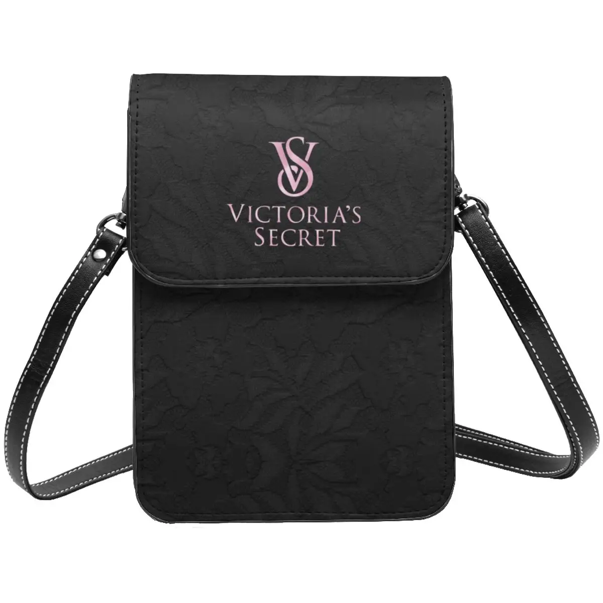 Like-Victoria-S-Secret-Style Leather Small Cell Phone Purse, lightweight and portable, fashionable and versatile