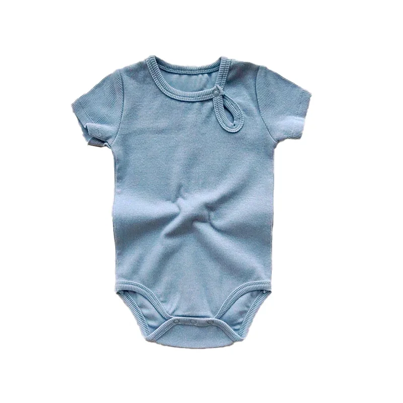 New Female Baby Triangle Crawling Suit Newborn Summer Onesie Baby Boy Onesie Children Romper 0-24M