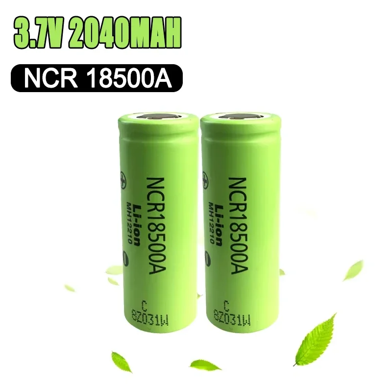 18500A New High Quality 3.7V 2040mAh NCR18500 for 3.6 V Battery  for Toy Flashlight ect