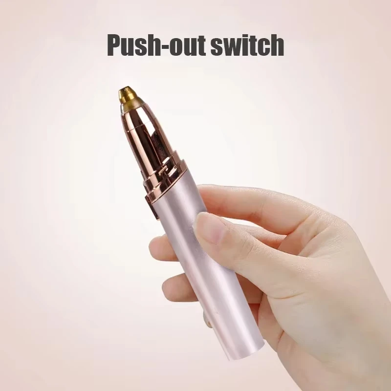 Automatic Electric Eyebrow Trimmer Pen Ladies' Hair Removal Shaver Razor Epilator