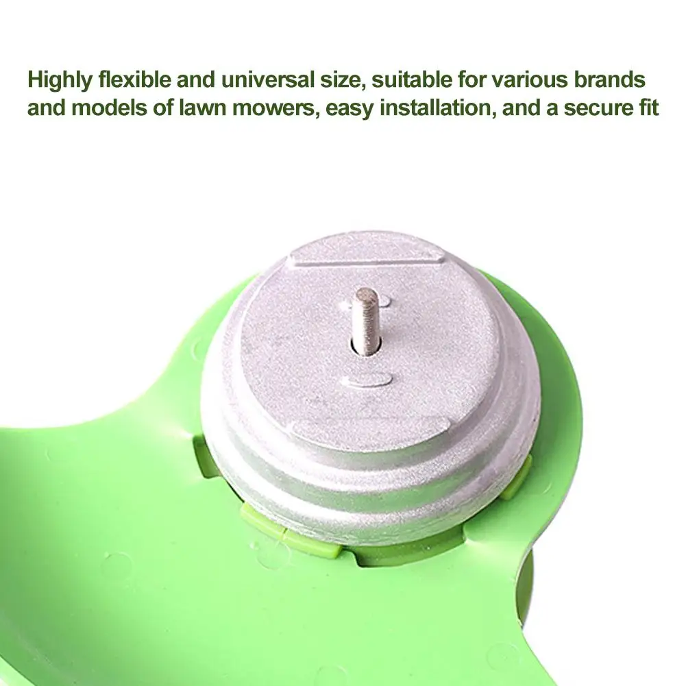 Cubierta para cortacésped, cubierta protectora para césped, Base de hoja, accesorios para cuchillos de cortacésped eléctrico de jardín, Kit de recortadores de carga inalámbrica