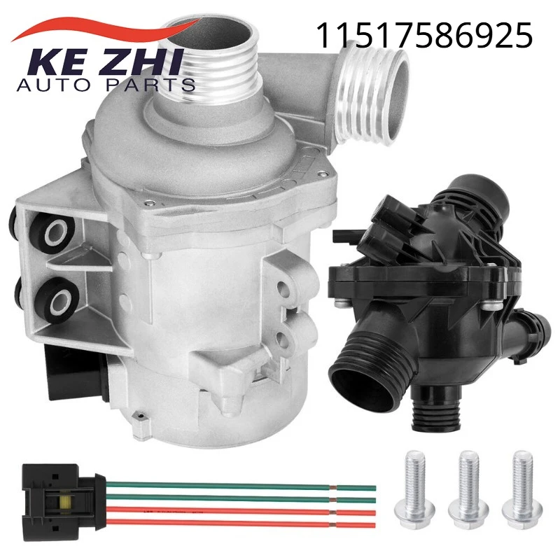 

11517586925 Water Pump W/Thermostat & Bolt For BMW 128i 325i 328i 528i 530i X3 11517586925