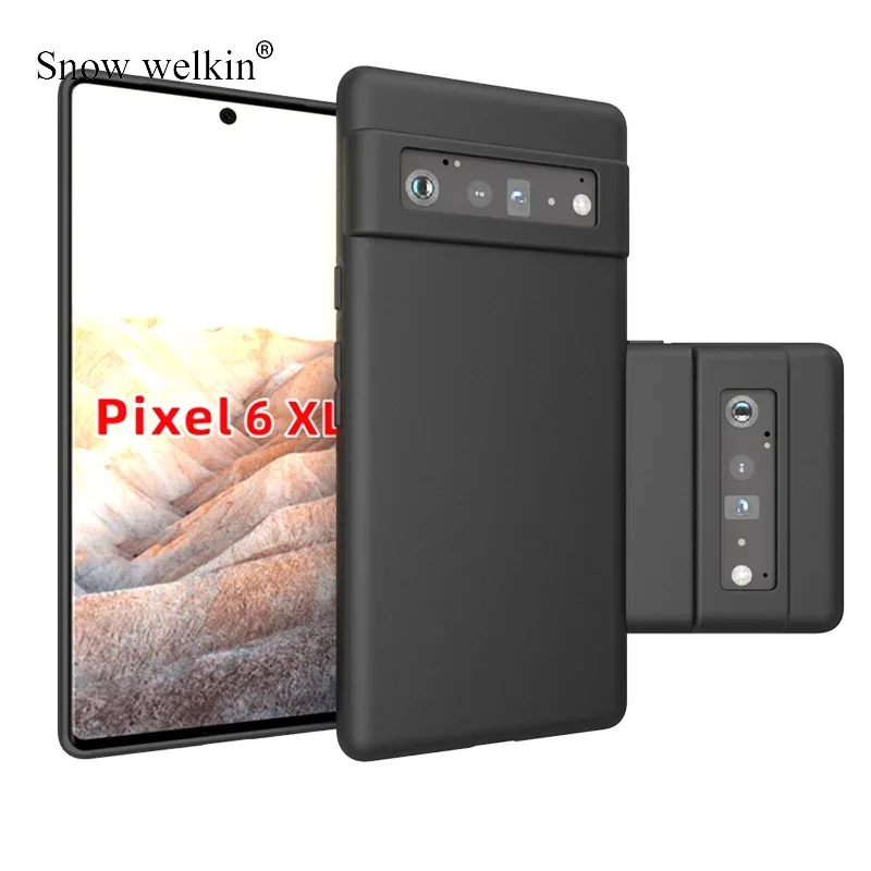 For Google Pixel 7A 7 8 Pro Case Matte Soft Silicone Back Cover Phone Case For Pixel 4 XL 5 4A 5A 4G 5G 6 Pro 6A 6 pro 8A Cover