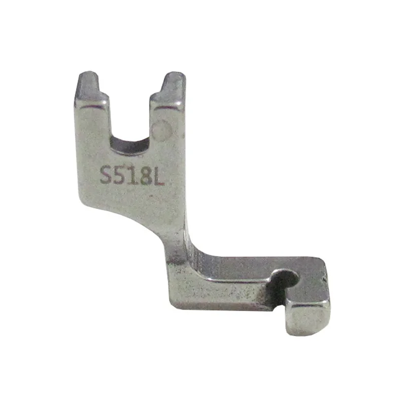 Máquina De Costura Industrial, Lockstitch, Aço Plano, Single-Sided, Invisível Zipper Presser Foot, Aleatório, S518L, T168, 1Pc, 2Pcs, 5Pcs