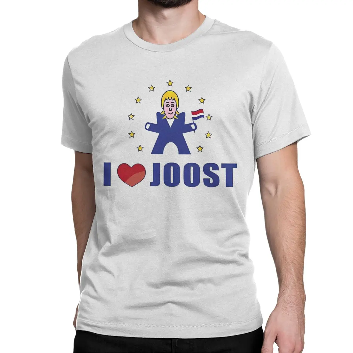 I Love Joost Klein Singer T-Shirt for Men Women Netherlands Hip Hop Funny Pure Cotton Tee Shirt T Shirts New Arrival Clothing