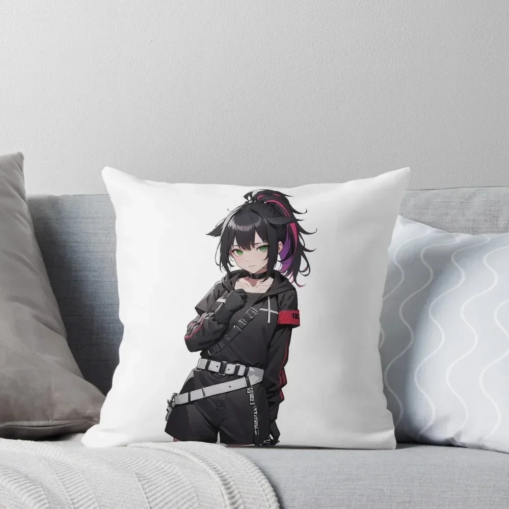 

Cute Jessica - Arknights Fanart Throw Pillow sleeping pillows pillow pillowcase pillow