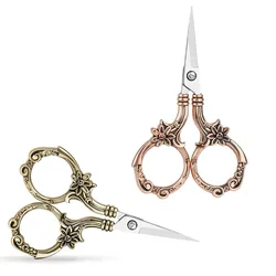 1Pcs Vintage Scissor Sewing Tool Tailor Handicraft Embroidery Fabric European Retro classic Antique Craft Tailors Scissors