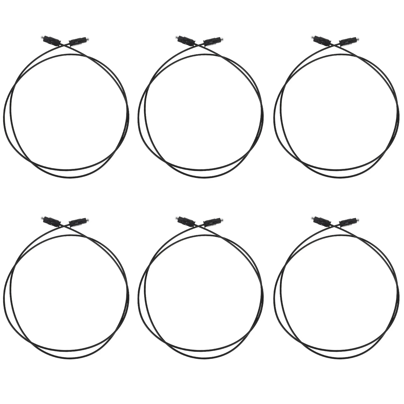 6Pcs Optical Audio …