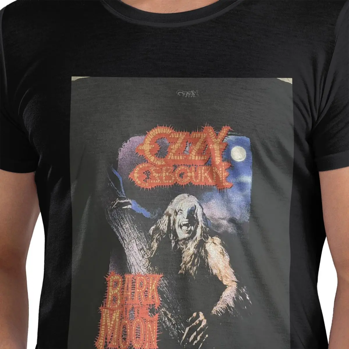 

Spencer's Men's Ozzy Osbourne Merch 100% Cotton T-Shirt Men's Oversized T Shirts Men Crew Neck Short Sleeve S-6XL