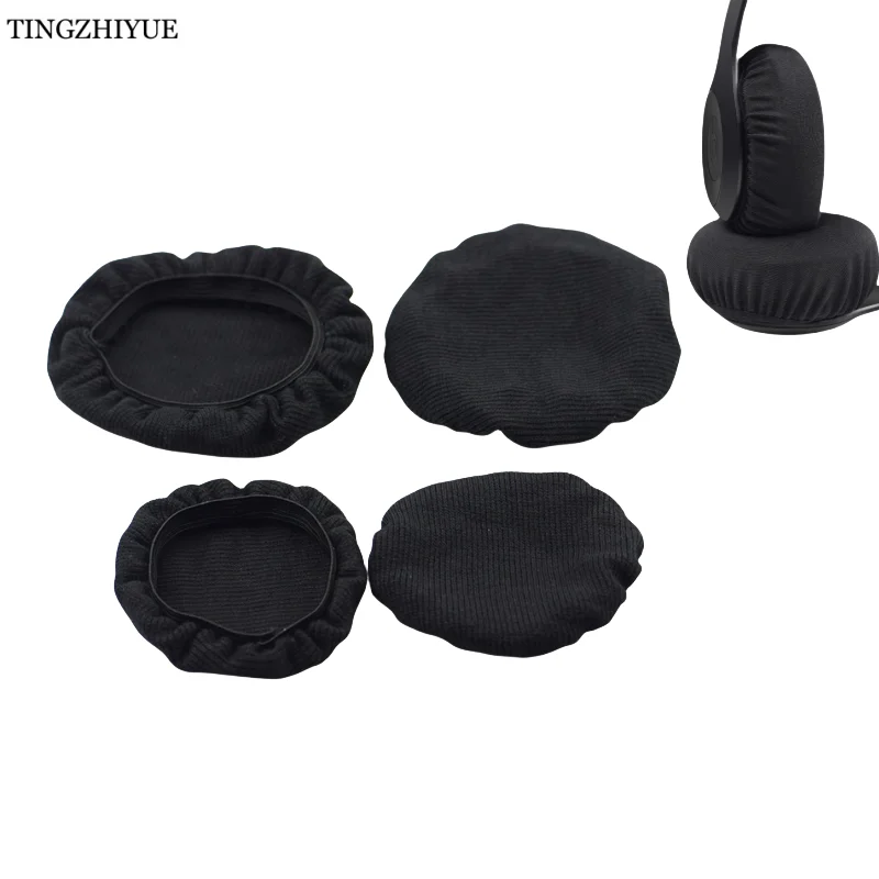 Headphone Ear Pads protect Covers,Washable Strechable Earpad Fabric Cover for Most On Ear Headset, Fit 2.3