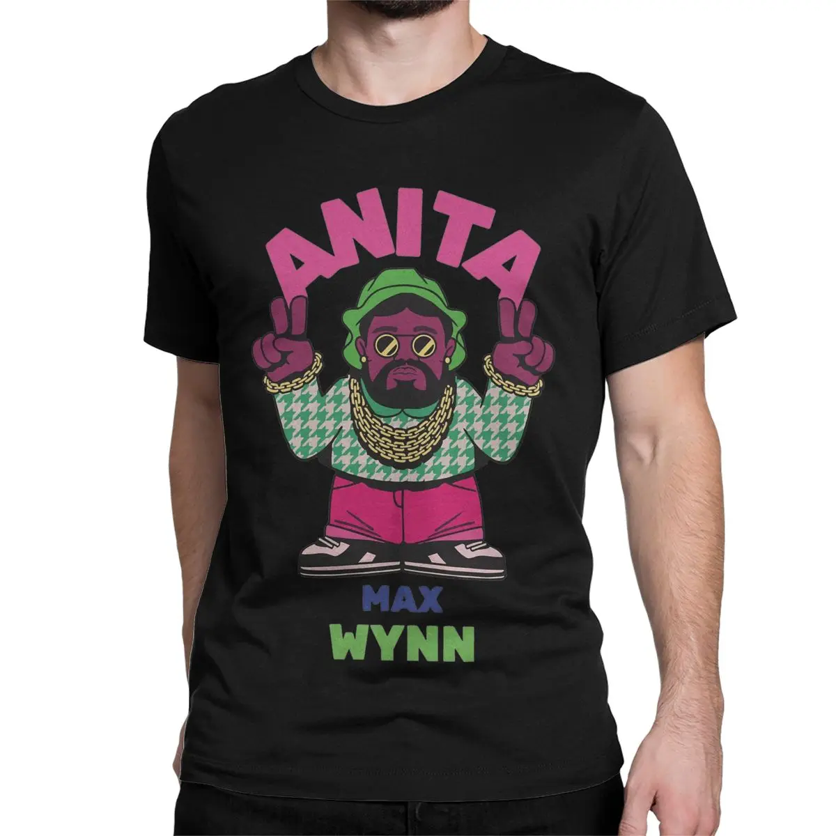 Anita Max Wynn Cool Drake Meme T Shirts Men Women's Cotton Humor T-Shirts Crew Neck Tee Shirt Short Sleeve Tops Plus Size