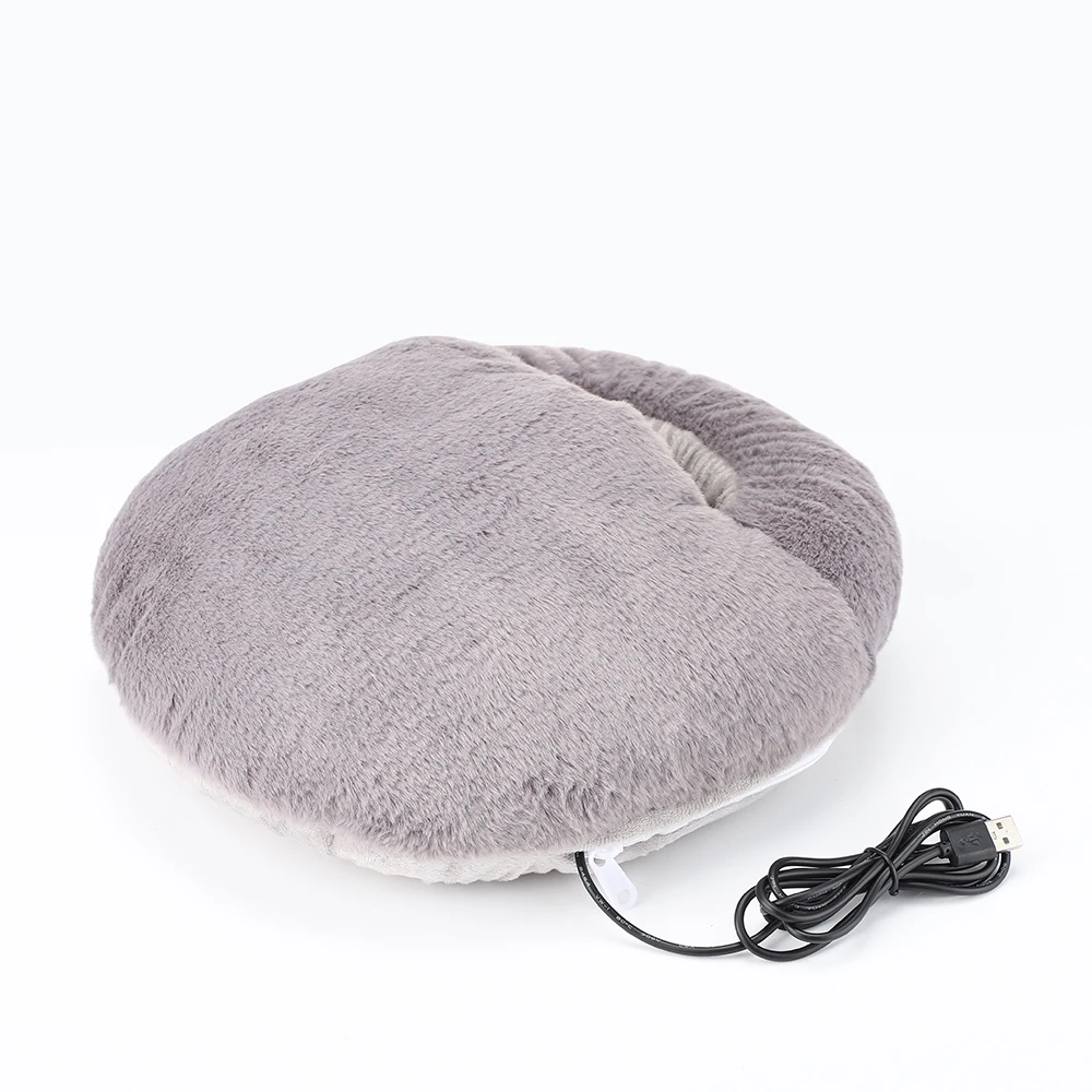 Hot Sale Detachable Washable USB Electric Foot Warmer for Home and Dormitory