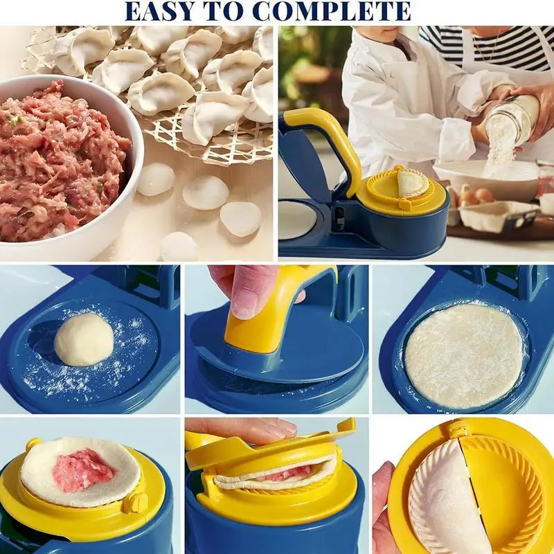 Manual Dumpling Maker Dumpling Skin Dough Presser Multifunctional Manual Pastry Wrapping Tool For Making Wonton Dumpling tool - Image 4