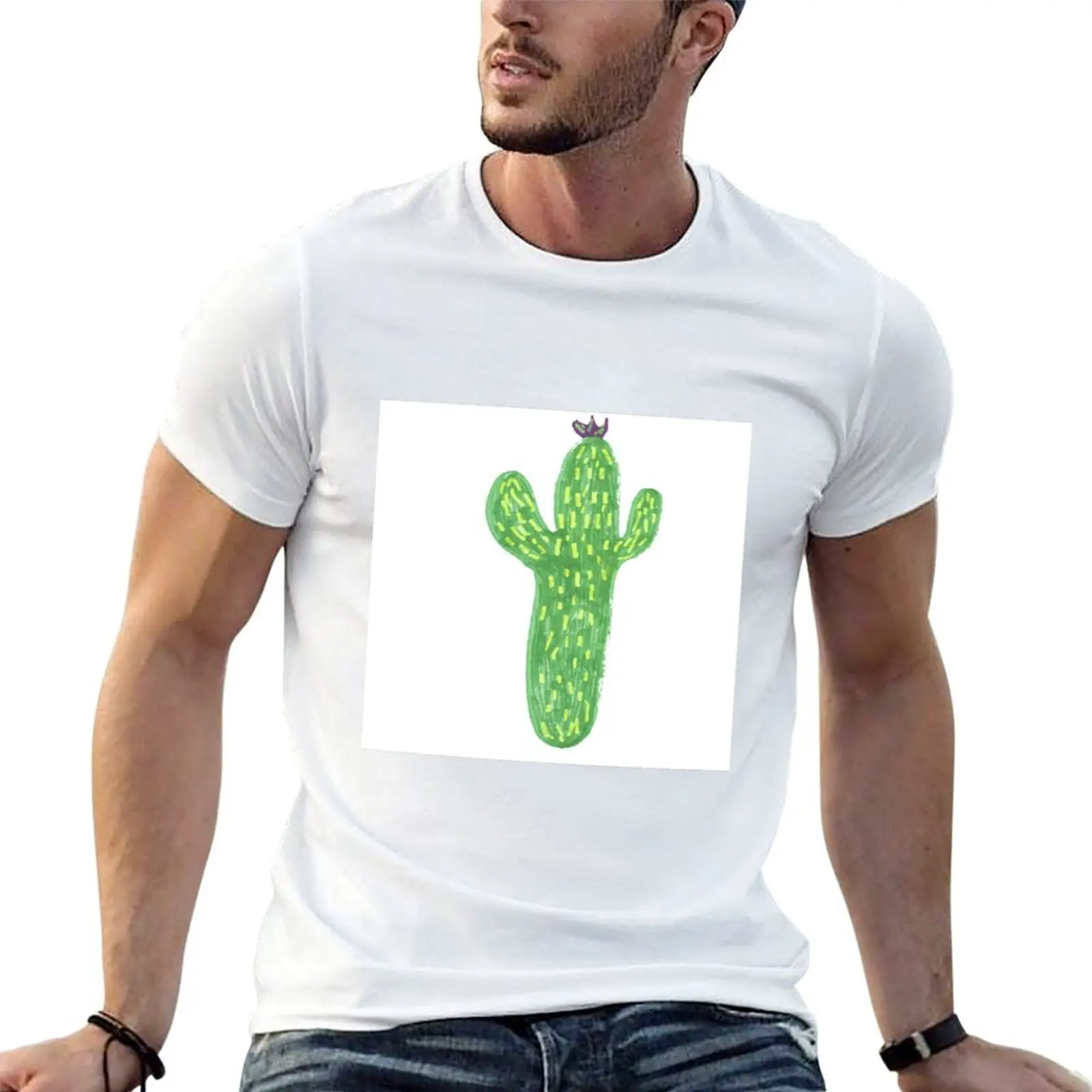 

Cactus T-Shirt cotton t shirts man 100% t shirts for man cotton T-Shirt
