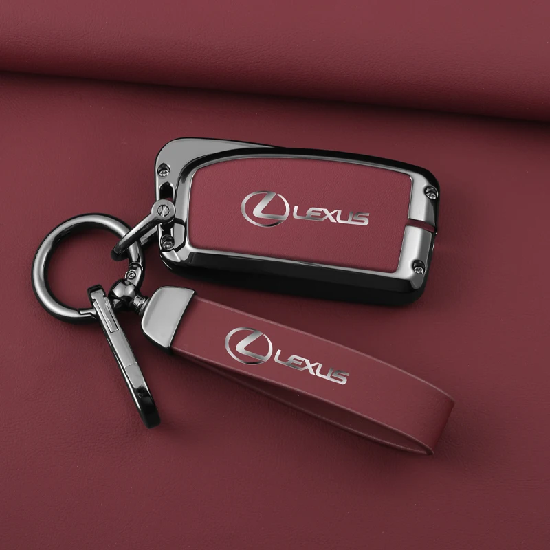 Capa de couro para chave de carro, para lexus is es ct200h nx lx 250 300 350 450h 300h es300h es200 ux250h ls350 ls500h es350 acessórios