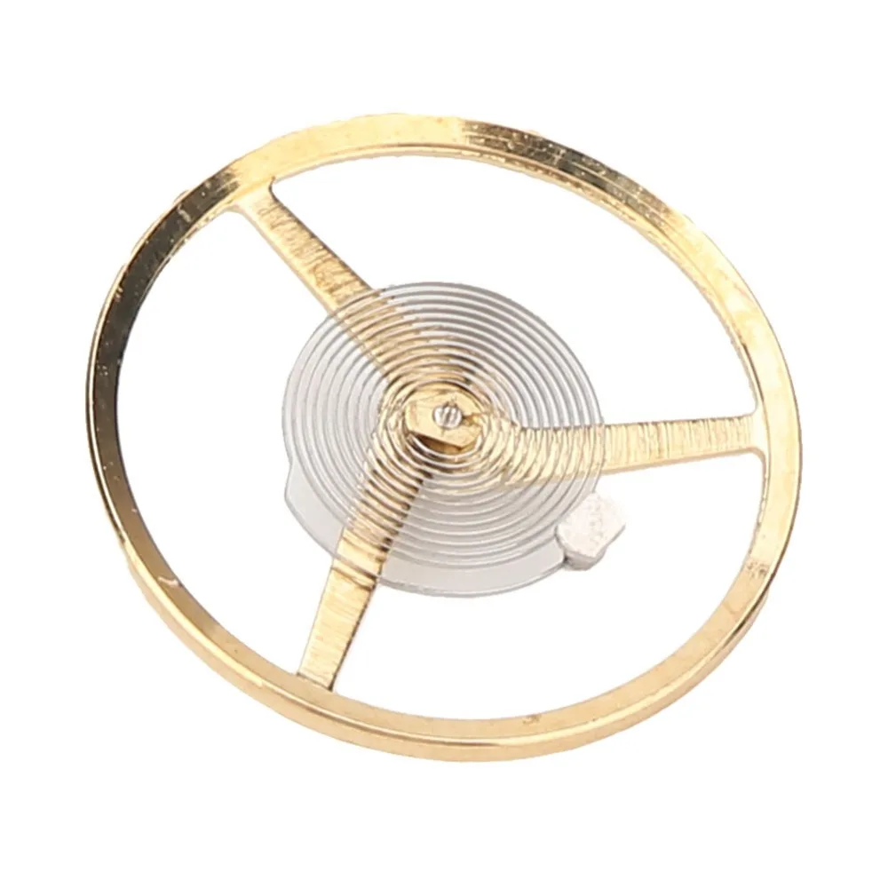 

Steel Material Watch Movement Parts Golden Color Plastic Box Package Hairspring Assembly Mechanical Watch Parts Parts Accessory
