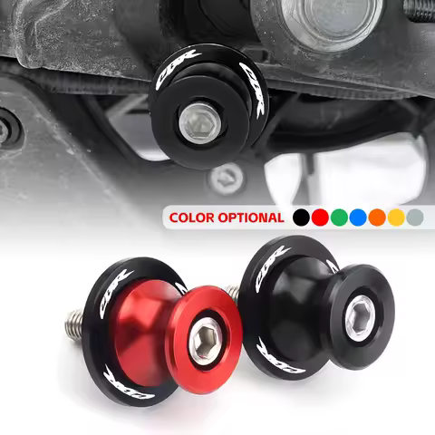 For HONDA CBR CBR 600RR 650R CBR1000RR 400RR 250RR CBR 954RR Motorcycle CNC Swing Arm Stand Screw Swingarm Spools Slider