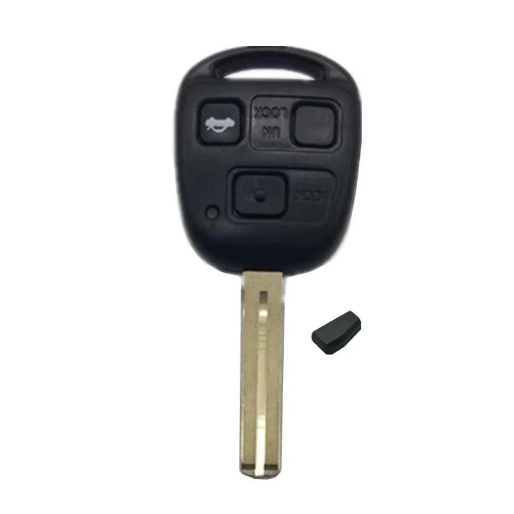 

Wholesale Lexus car key, suitable for Lexus 3-key straight key 315 frequency 4C chip