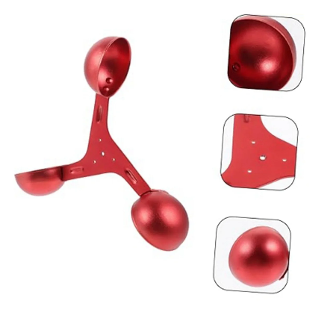 Anemometer Wind Speed Output Anemometer Anemometer Aluminum Alloy Wind Speed Calculator with Three-Cup Type Anemometer SSQ