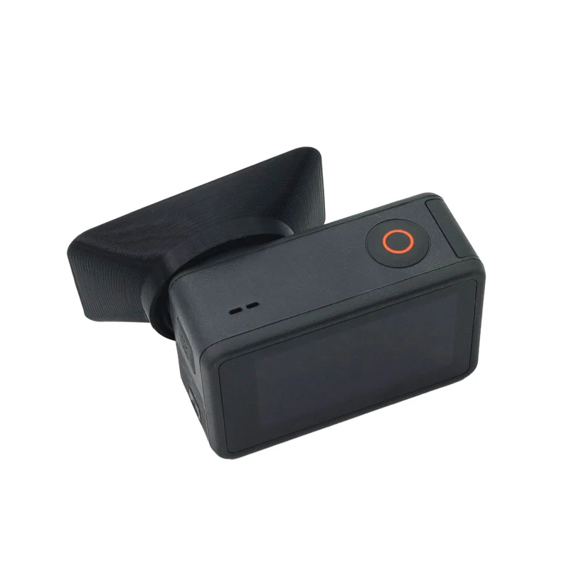 For DJI Osmo Action Camera Lens Sun Hood Shade Cover Sports Camera Anti Glare Sun Shade Lens Protection Shield Cap Accessories