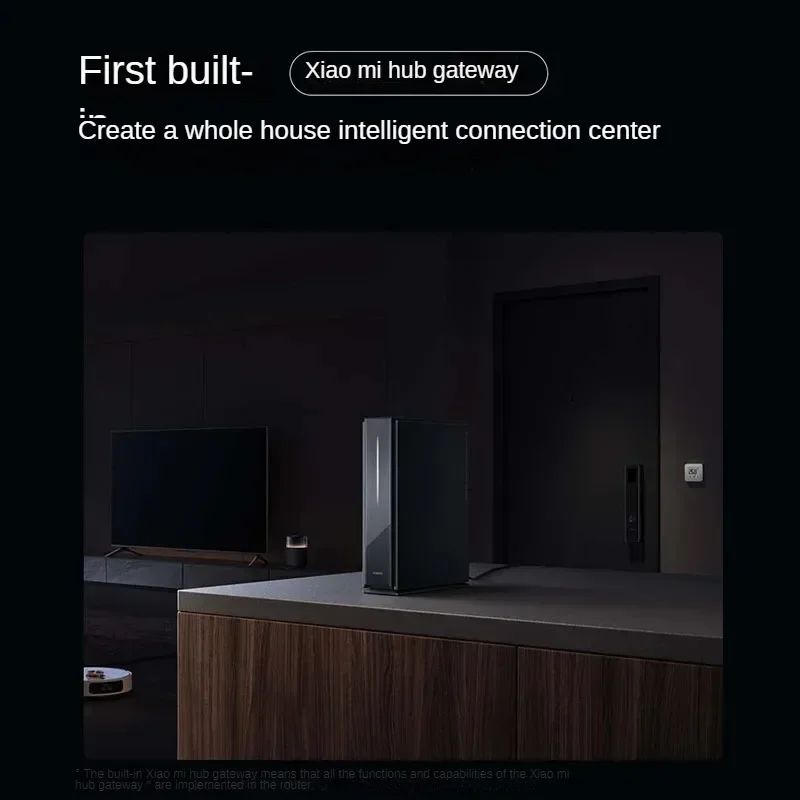 Xiaomi be6500 pro roteador wifi 7 hub gateway iptv 2.5g porta ethernet 1gb grande memória ofdma ipv6 wpa3 repetidor amplificador de sinal