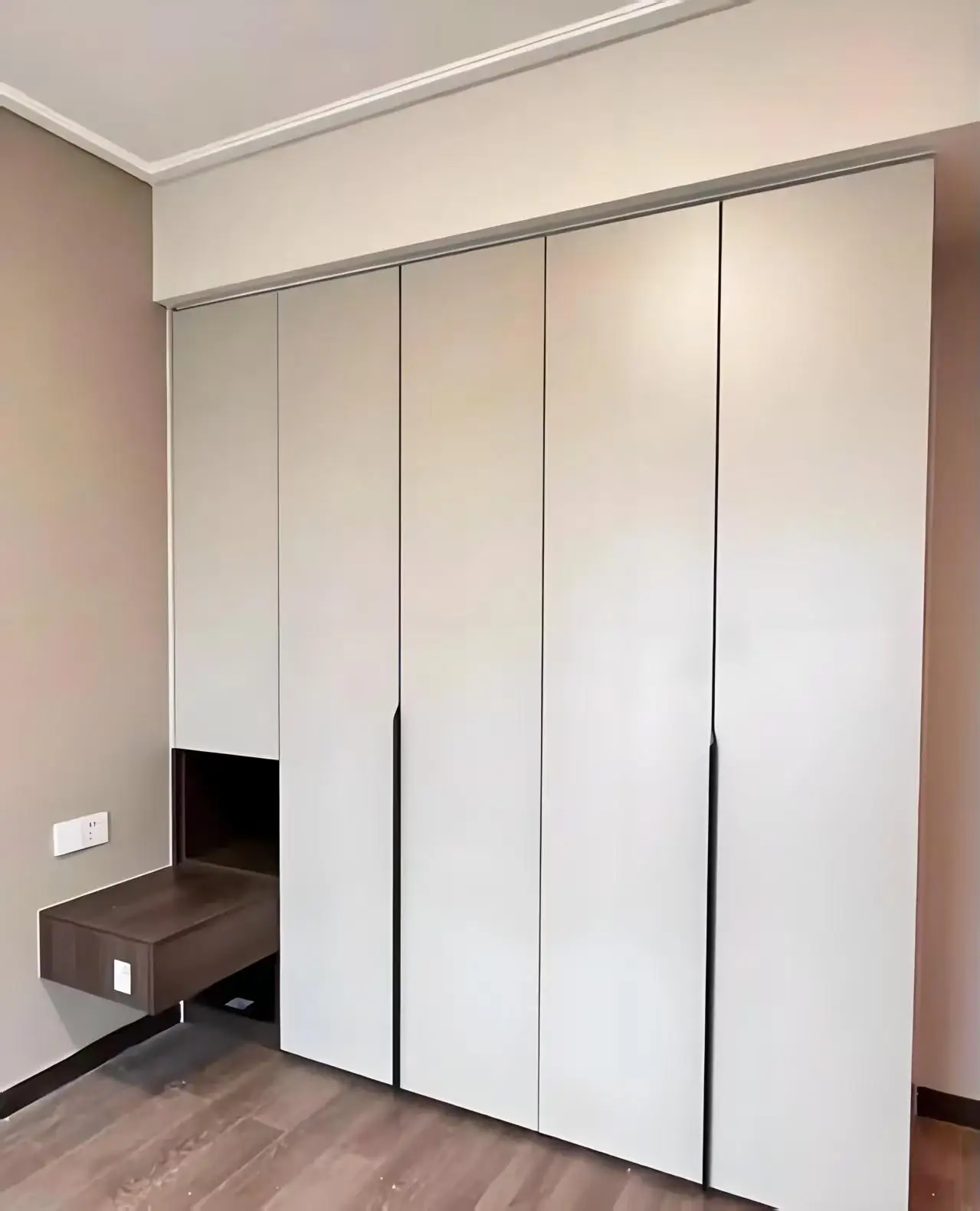 

$%Hot Promotion Single Door Wardrobe Open White Luxury Mirror High End Ladies Wooden Wardrobe with Storage