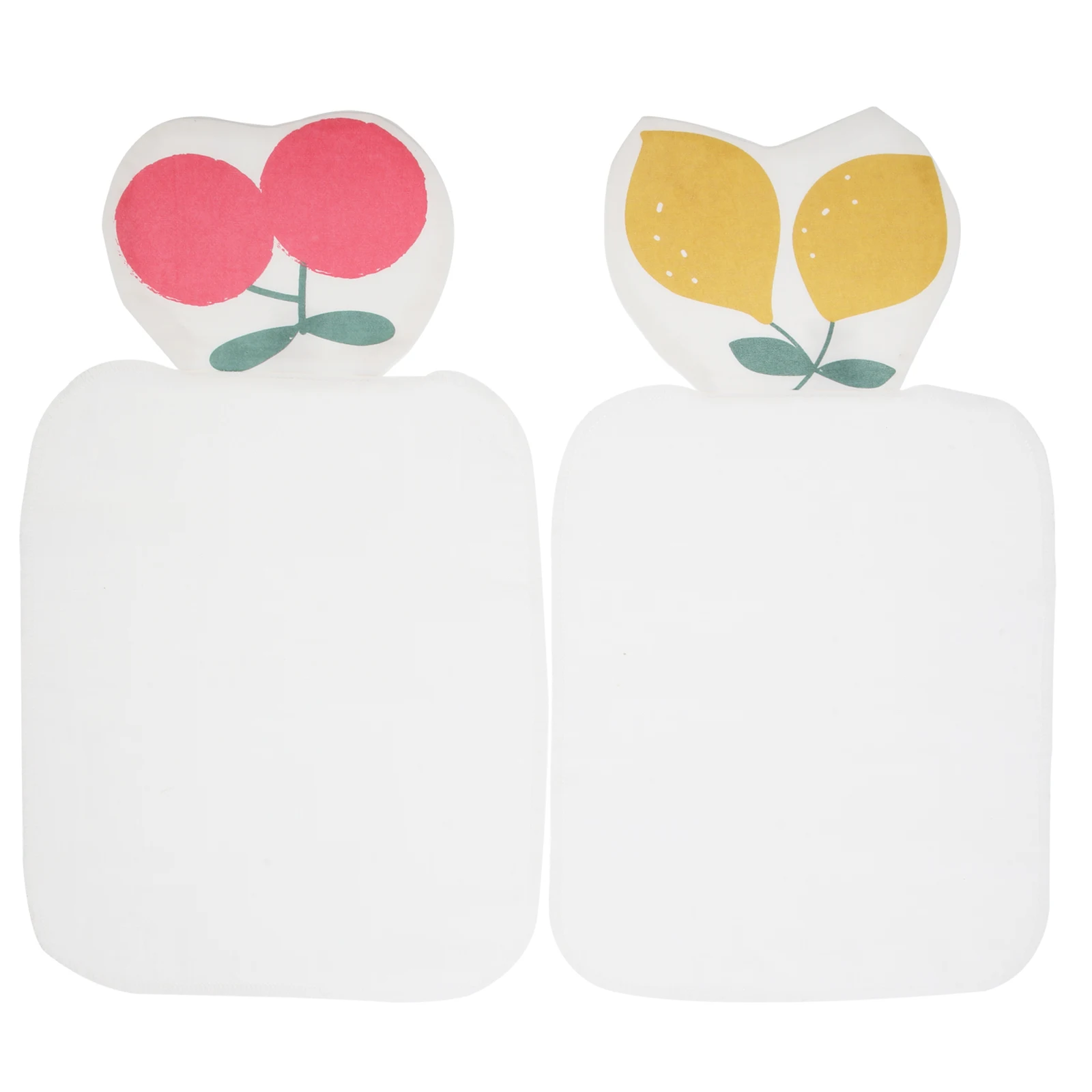 

2Pcs Baby Towel Comfortable Infant Absorbent Back Gauze Pad White Multi layered Burp Cloths Breathable Thick Gifts