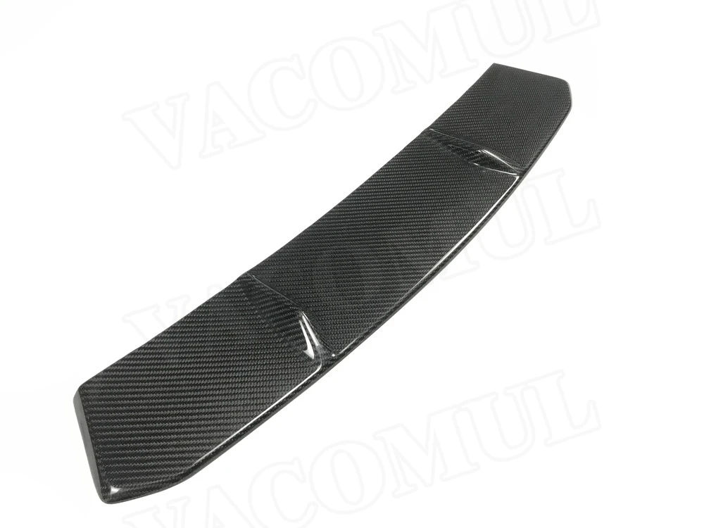 VACOMUL Dry Carbon Fiber Car Front Bumper Splitter Lip BodyKit Spoiler Diffuser Lip For Lamborghini LP580 LP610 Guard CarStyling