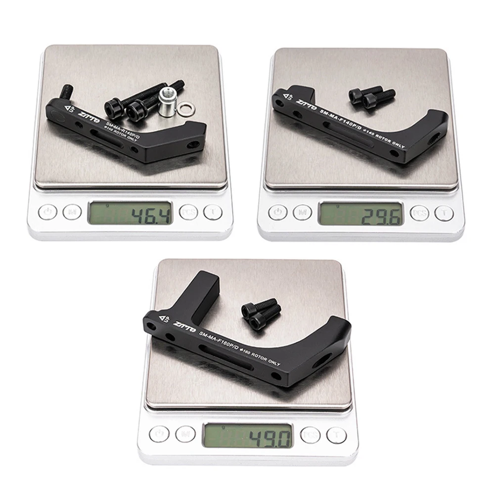 Bicycle Caliper Converter Flat Mount To Post Mount Disc Brake Adaptor for 140/160mm Rotors Road Disc Brake