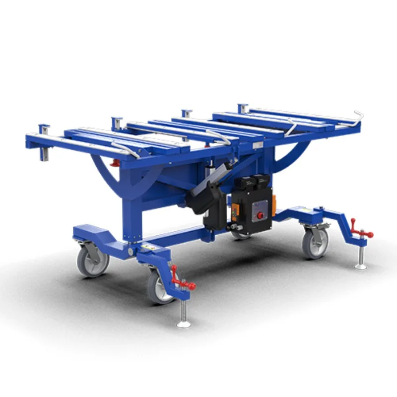 Kitchen countertop cart with 4 wheel transporter and cart for transporting countertop stone installation cart