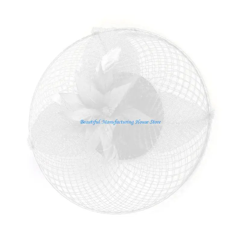 

E56A Wedding Flower Decoration Headdress Retros Styles Hairpiece Dating Night Headpiece for Girls And Ladies
