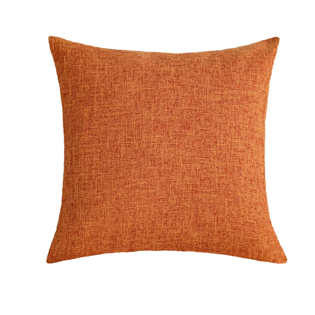 Orange Cushion Cover Sofa Decorative Throw Pillow Cover Living Room Soft Breathable 45x45 Pillowcase Home Decor Modern Simple