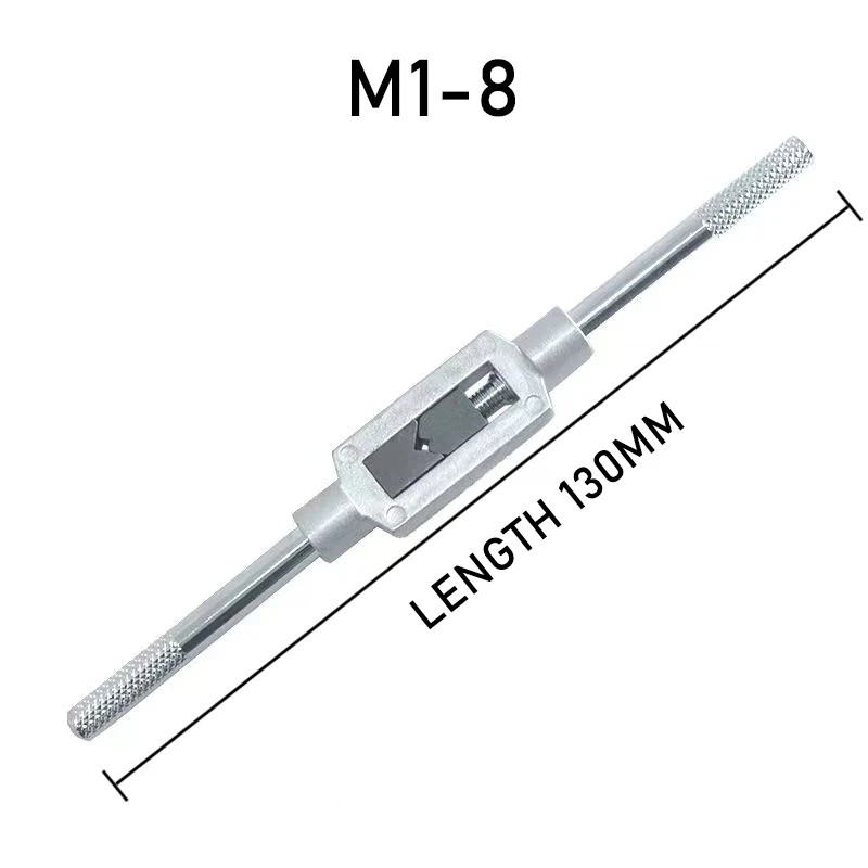 Imagem -05 - Tap Wrench para Thread Tap Handle Aço Hand Taps Holder Tapping Reamer Tools Ajustável