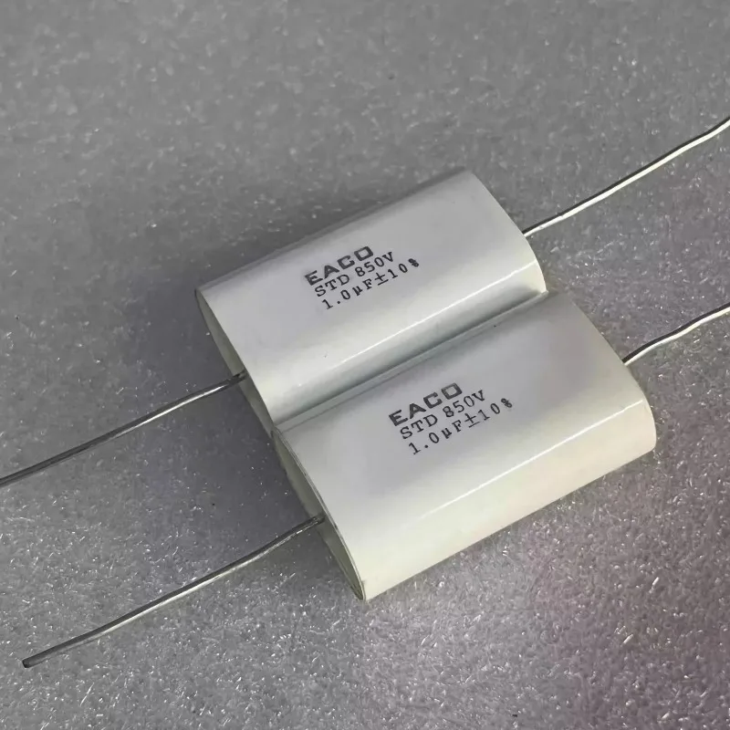 10PCS/New STD Type 1UF 850V DC Thick Copper Pin IGBT Absorbing Non Inductive Capacitor