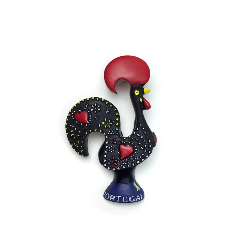 3D Portugal Gallic Rooster Magnetic Art Craft - High-Value Creative 3D Home Decorations for Refrigerator