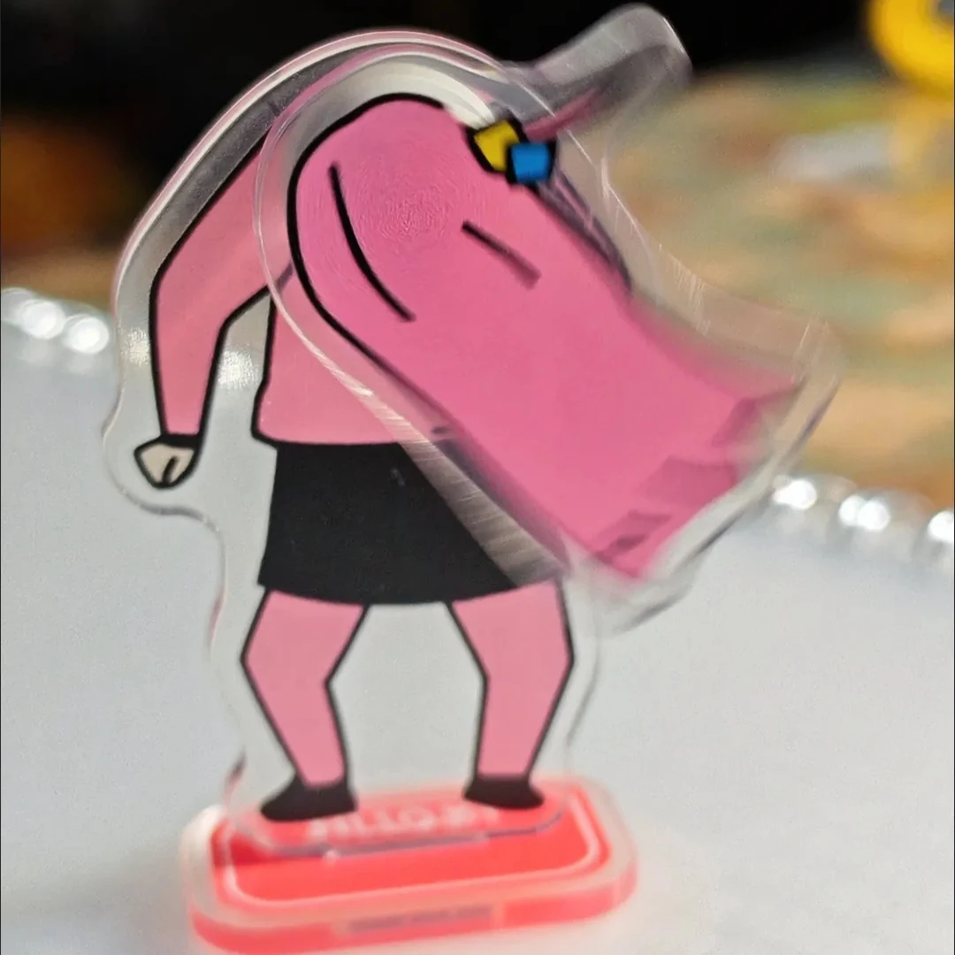 Kawaii Bocchi The Rock Gotoh Hitori Acrylic Rotating Standing Card Cute High-value Desktop Ornament Student Accessories Toy Gift