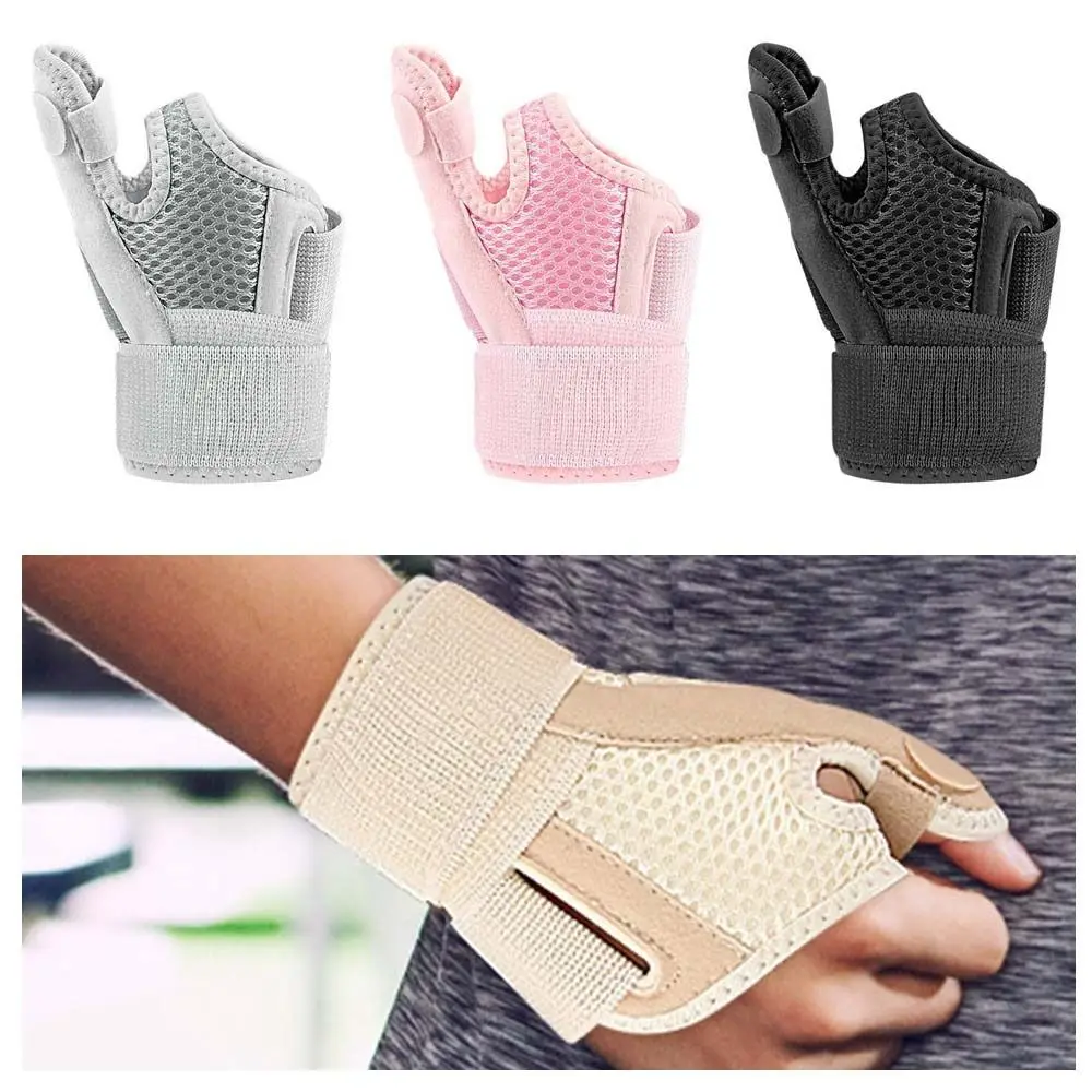 

Compression Pain Sports Wristband Thumb Immobilizer Brace Carpal Tunnel Wrist Support Wraps Hand Protectors Tendinitis