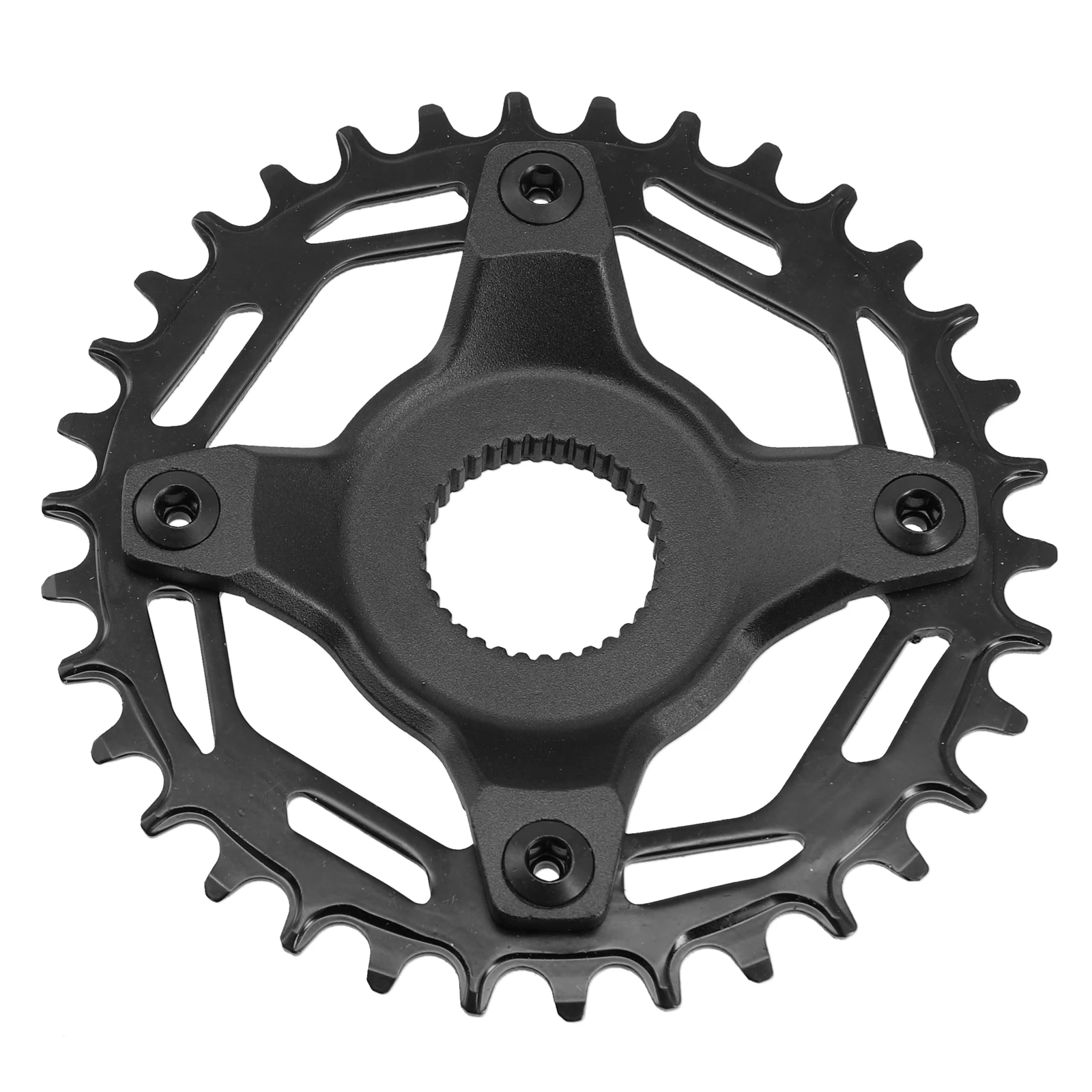 

104BCD Chainring E-bike Chainring 34T Chainring 36T Chainring Lightweight Design Aluminum Alloy Chainring Adapter