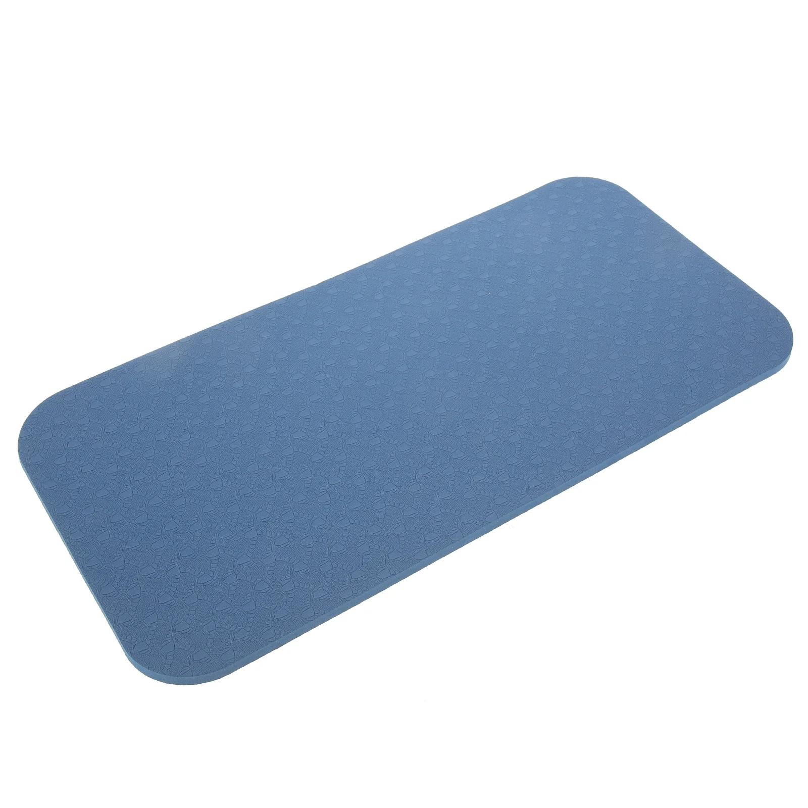 Estera antideslizante para máquina de coser, cojín artesanal azul grueso para Pedal de pedal, uso doméstico, almohadilla duradera para máquina, estera de Yoga para Fitness