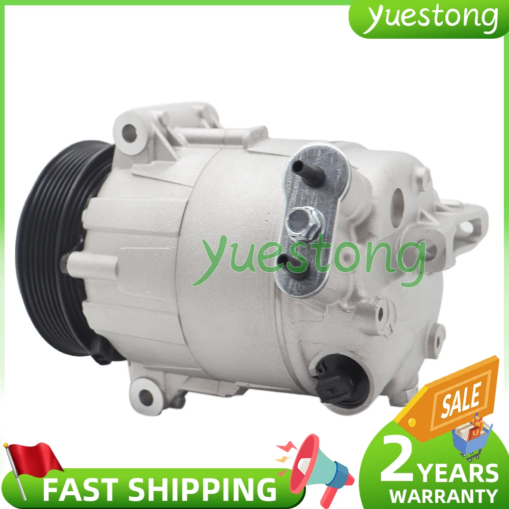 New AC Compressor For Maserati Ghibli Quattroporte Lavante M156 3.0T 308716 304881 00302711 35232023F 35232024F