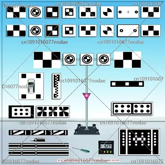 Suitable For Toyota Honda  Benz Radar Calibration Tool Acc Radar Reflector ADAS Calibration Tool Acc Calibration Equipment
