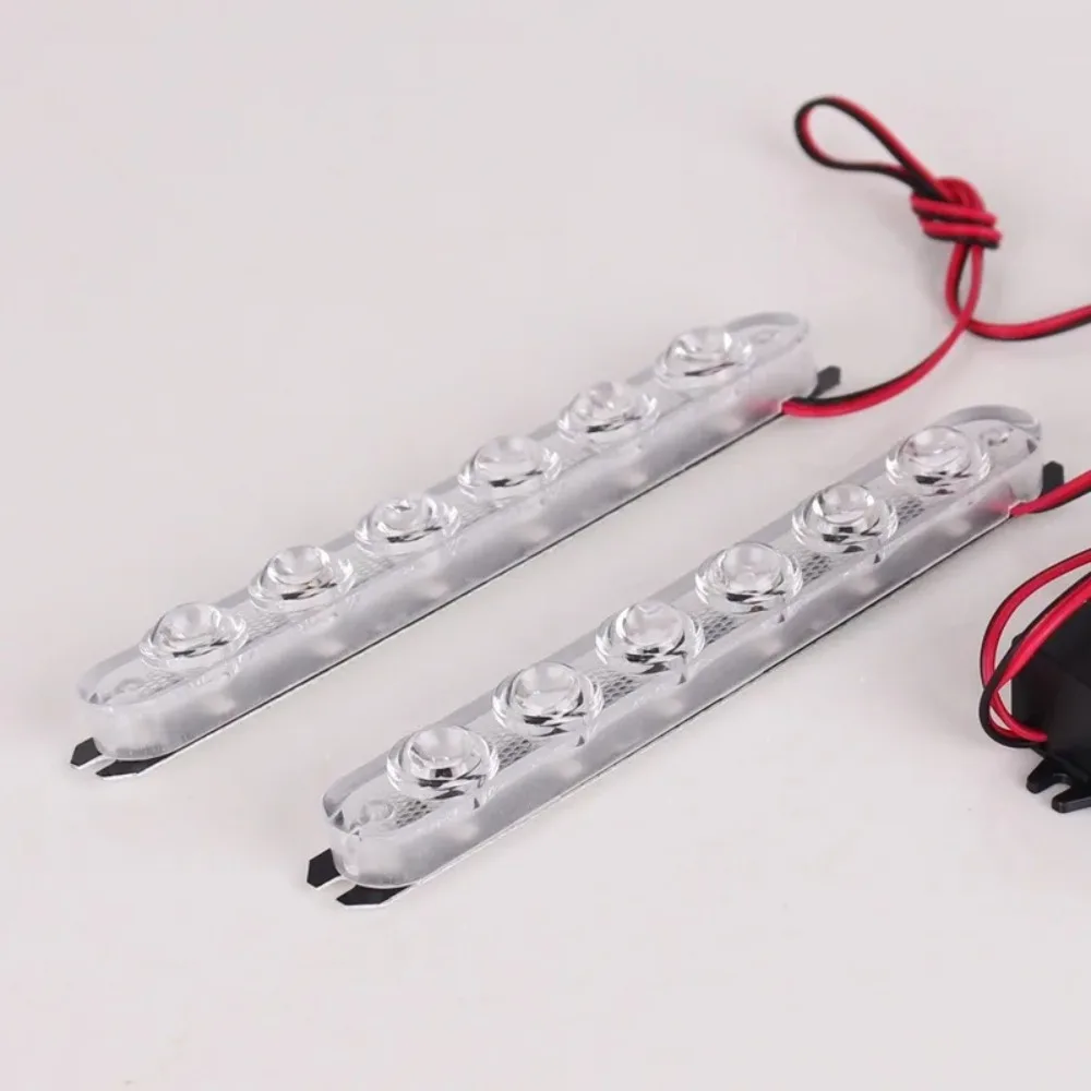 12V Red Blue LED Strobe Lights, Modified Flashing Lamps for Electric Bicycles, Motorcycles, Brake & Rear Tail Lamps