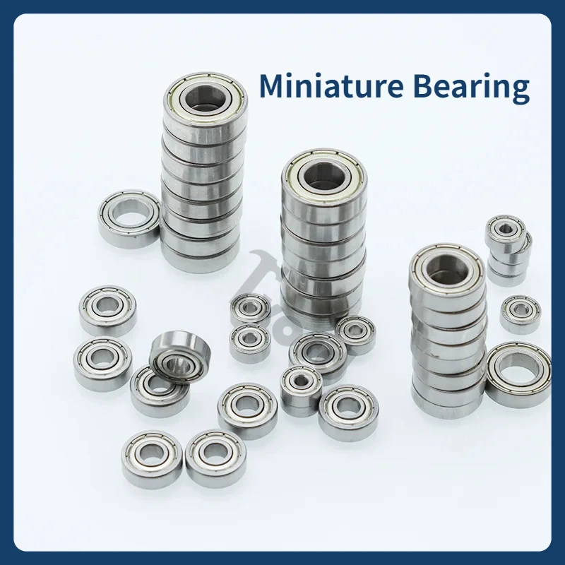 Miniature Bearing 3x6x2.5 4x8x3 5x8x2 5x11x4 6x12x4 8x12x3.5mm Bore 2mm 3mm 4mm 5mm 6mm 7mm 8mm Deep Groove Ball RC Car Bearings