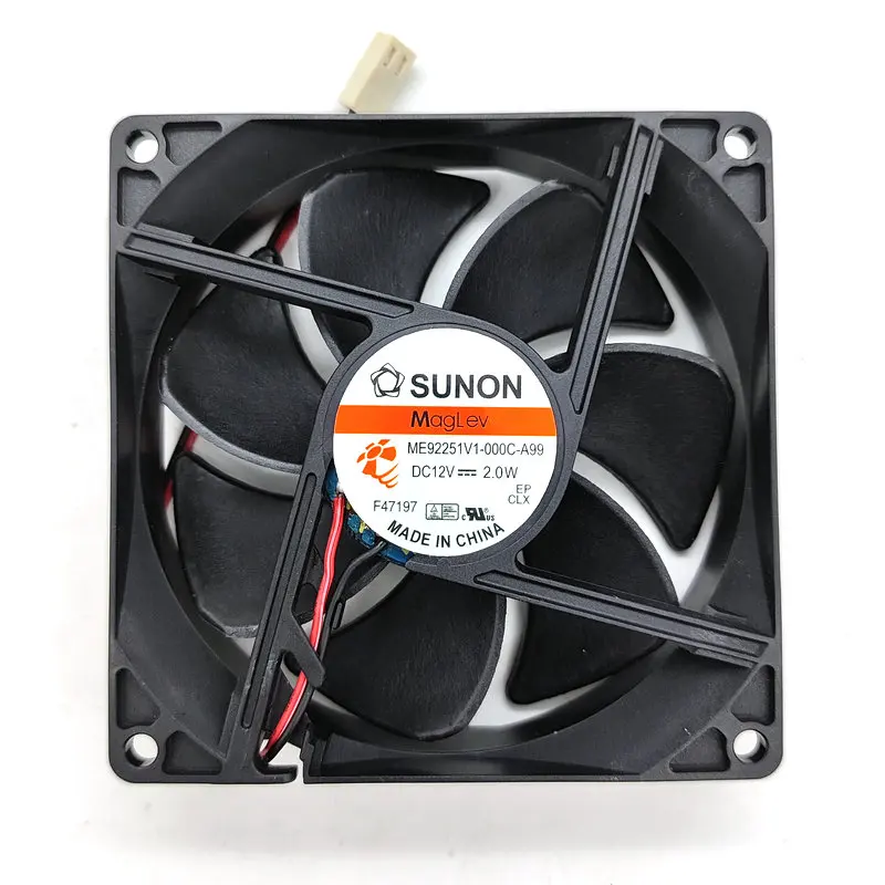

New Original ME92251V1-000C-A99 ME92251V1-000C-G99 DC12V 2.0W 90*90*25MM Computer Cooling Fan