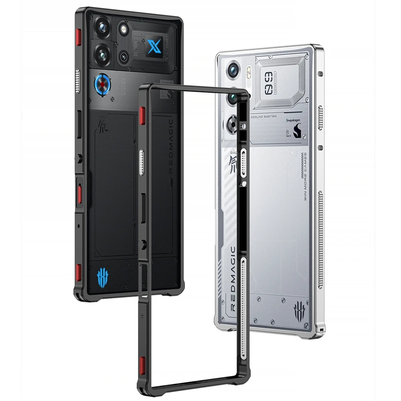 Aluminum Alloy Bumper Case For ZTE NUbia Redmagic 10 Air 9 9s 10 Pro Plus Pro+ Cooling Metal Frame Bumpers Casing view 2