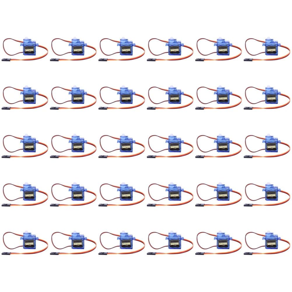 1-50PCS SG90 9G Miniatuur Servomotor Vaste Vleugel Micro Gear Servomotor 180/360 Graden voor RC Helicopter Vliegtuigen Vliegtuig